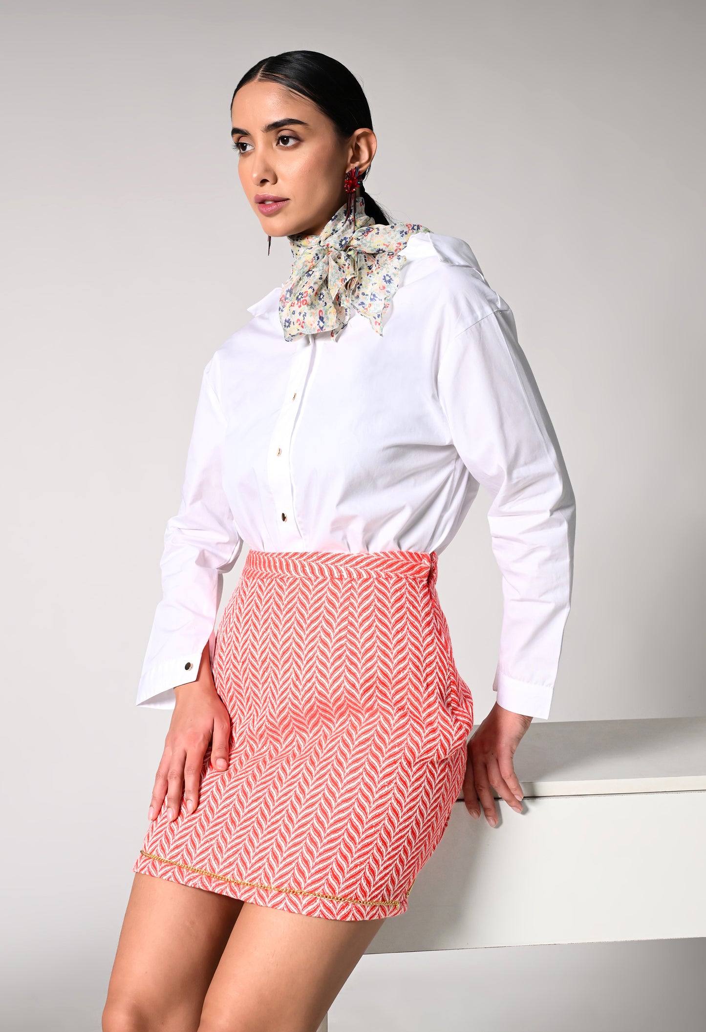 Mirage Skirt and Shirt Set