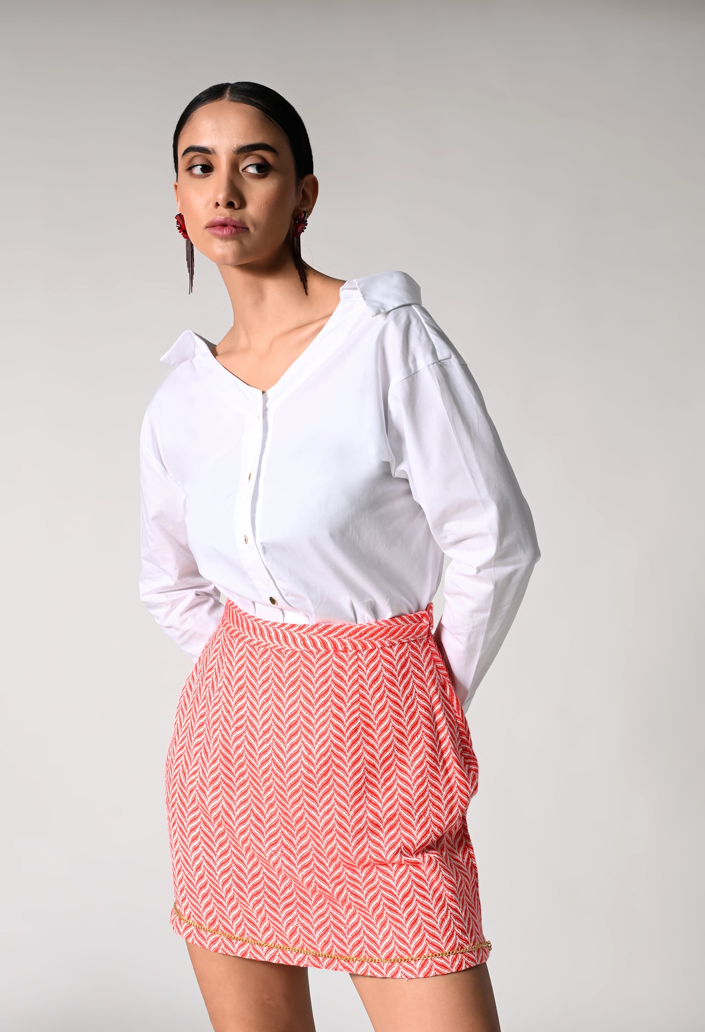 Mirage Skirt and Shirt Set