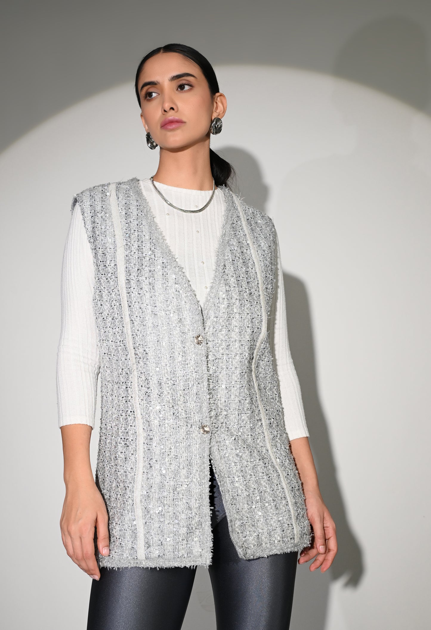 The Ocean wave Tweed Waist Coat